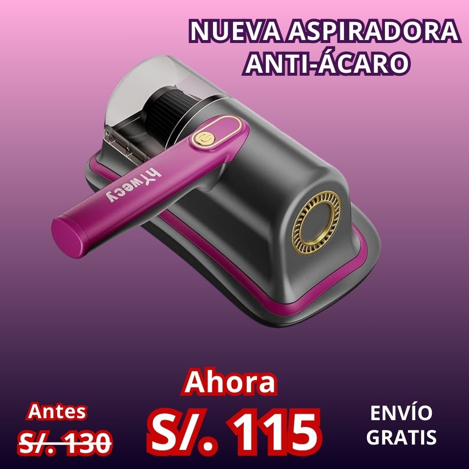 Aspiradora Anti-Acaros AEROCLEAN MAX®️