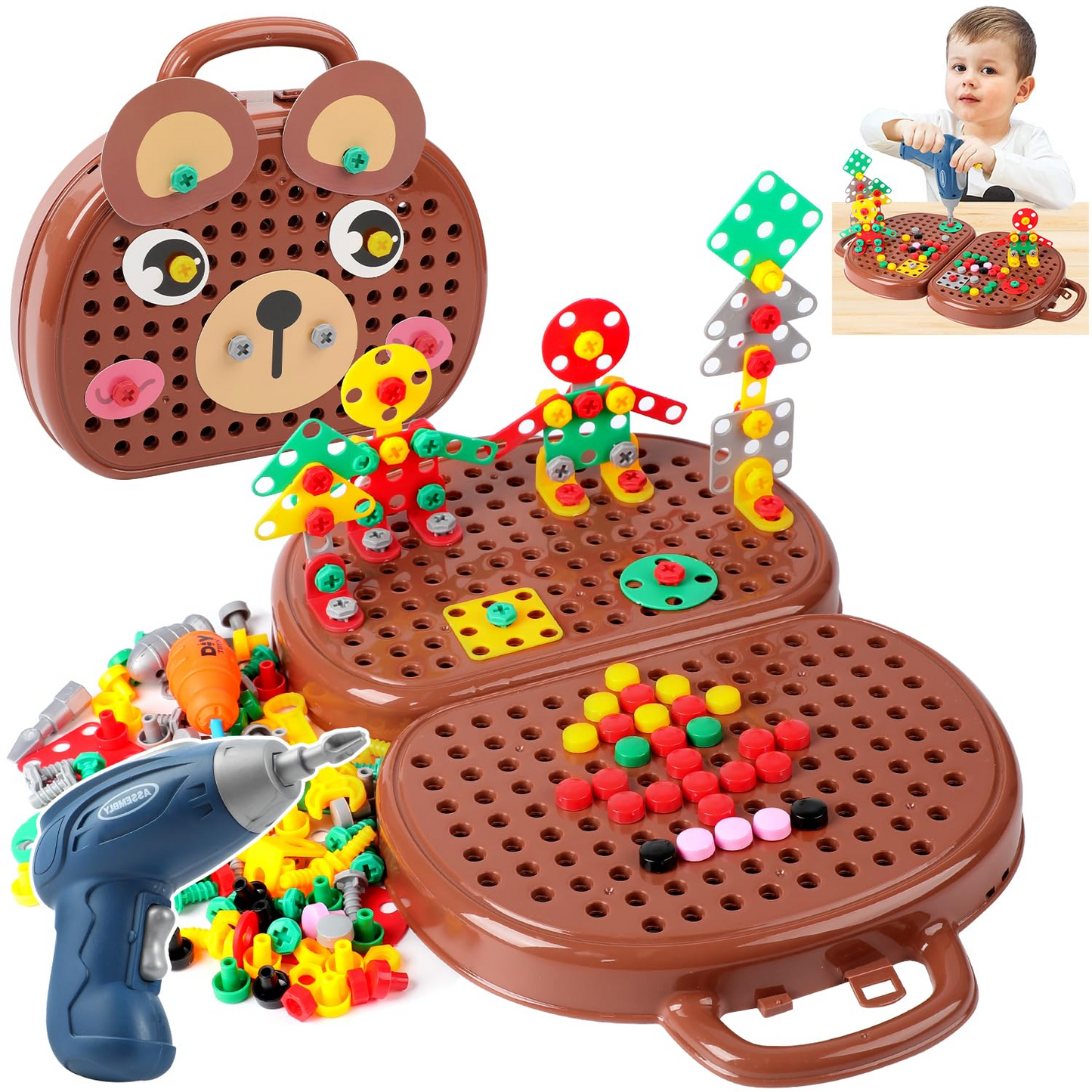 CAJA DE HERRAMIENTAS DE JUEGO - MONTESSORI