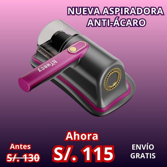 Aspiradora Anti-Acaros AEROCLEAN MAX®️