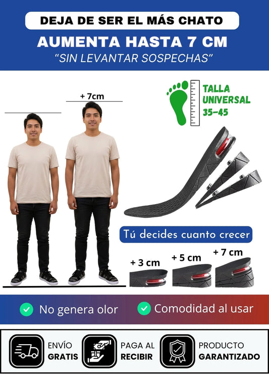Height Bost™ – Crece +7 cm y deja de ser el más chato al instante